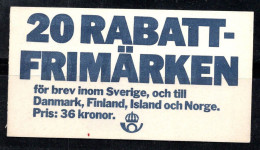 Suède 1985 Mi. 1330-33 Carnet 100% Neuf ** Armoiries Provinciales - 1981-..