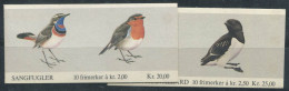 Norvège 1982-83 Mi. 860-61,883-84 Carnet 100% Neuf ** Oiseaux - Postzegelboekjes