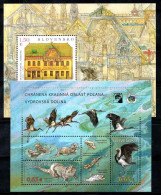 Slovaquie 2015 Mi. Bl.46-47 Bloc Feuillet 100% Neuf ** Animaux,Œuvres D'art - Blocks & Sheetlets