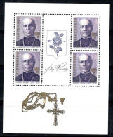 Slovaquie 2014 Mi. 743 Mini Feuille 100% Neuf ** A.Hlinka, Prêtre Catholique... - Hojas Bloque