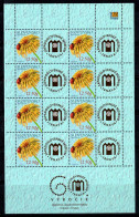 Slovaquie 2014 Mi. 739 Mini Feuille 100% Neuf ** Fleur De Pissenlit, Coccinelle - Blocs-feuillets