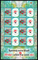 Slovaquie 2013 Mi. 720 Mini Feuille 100% Neuf ** Noël, Village D'hiver - Blocks & Sheetlets