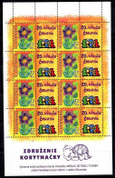 Slovaquie 2011 Mi. 662 Mini Feuille 100% Neuf ** Fleur, Timbre Pour Enfants - Hojas Bloque