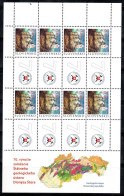 Slovaquie 2010 Mi. 642 Mini Feuille 100% Neuf ** Carte Géologique, Les Ruines - Blocs-feuillets