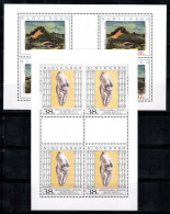 Slovaquie 2006 Mi. 544-45 Mini Feuille 100% Neuf ** Art, Vénus Moravie... - Blocks & Sheetlets