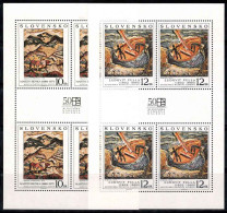 Slovaquie 1998 Mi. 324-25 Mini Feuille 100% Neuf ** Oeuvre - Blocks & Sheetlets