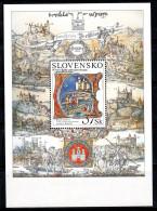 Slovaquie 2007 Mi. Bl.27 Bloc Feuillet 100% Neuf ** 37 Sk,Empereur Henri III,Château - Blocks & Kleinbögen