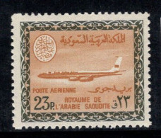 Arabie Saoudite 1966-75 Mi. 375 Y Neuf ** 100% Poste Aérienne 23 Pia, Boeing 720 B - Arabia Saudita