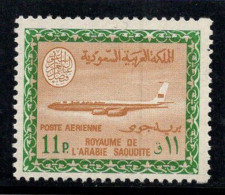 Arabie Saoudite 1966-75 Mi. 365 Y Neuf ** 100% Poste Aérienne 11 Pia, Boeing 720 B - Saudi-Arabien
