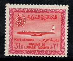 Arabie Saoudite 1965-72 Mi. 265 Neuf ** 100% Poste Aérienne 31 Pia, Boeing 720 B - Arabie Saoudite