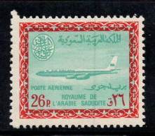 Arabie Saoudite 1965-72 Mi. 263 Neuf ** 100% Poste Aérienne 26 Pia, Boeing 720 B - Arabie Saoudite