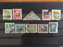 Liberia 1909 Official Stamps Set Mainly Used SG O262-72 Mi D54-64 Yv 59-69 - Liberia