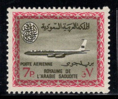 Arabie Saoudite 1965-72 Mi. 248 Neuf ** 100% Poste Aérienne 7 Pia, Boeing 720 B - Saudi Arabia
