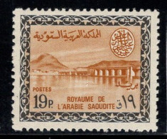 Arabie Saoudite 1965-72 Mi. 233 Neuf ** 100% 19 Pia, Barrage De Wadi Hanifa - Arabie Saoudite