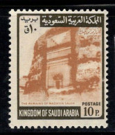Arabie Saoudite 1968-72 Mi. 408 Neuf ** 100% 10 Pia, Tombeau Rupestre - Saoedi-Arabië