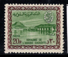 Arabie Saoudite 1965-72 Mi. 234 Neuf ** 100% 20 Pia, Barrage De Wadi Hanifa - Arabie Saoudite