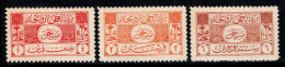 Najd 1926 Mi. 11-13 Neuf ** 80% Timbre-taxe Les Palmiers - Saoedi-Arabië