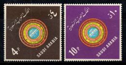 Arabie Saoudite 1973 Mi. 550-51 Neuf ** 100% Emblème De L'UPA - Saudi Arabia