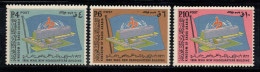 Arabie Saoudite 1966 Mi. 284-86 Neuf ** 80% Bâtiment De L'OMS, Drapeau - Arabie Saoudite