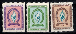Arabie Saoudite 1964 Mi. 166-68 Neuf ** 100% Droits De L'homme,Flamme - Saoedi-Arabië