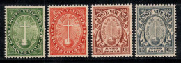 Vatican 1933 Sass. 15-18 Neuf ** 100% Croix Lumineuse, Année Sainte - Ongebruikt
