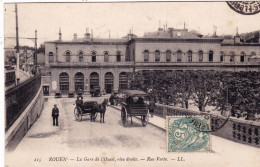 76 - Seine Maritime - ROUEN - La Gare De L Ouest- Rue Verte - Rouen