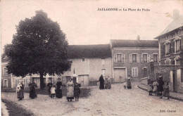 02 - Aisne -  JAULGONNE - La Place Du Puits - Sonstige & Ohne Zuordnung