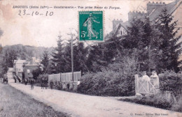 76 - Seine Maritime -  ARGUEIL - La Gendarmerie - Vue Prise Route De Forges - Autres & Non Classés