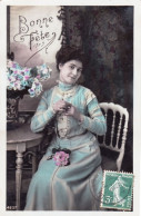 Carte Fantaisie - Bonne  Fete  - Femme - Lady - Frau - Vrouwen