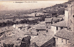 84 - Vaucluse -  GIGONDAS - Vue Prise Du Chateau - Other & Unclassified