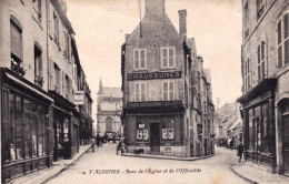 50 - Manche -  VALOGNES - Rues De L église Et De L Officialite - Valognes