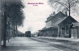 71 - Saone Et Loire -  MONTCEAU Les MINES - La Gare - Montceau Les Mines