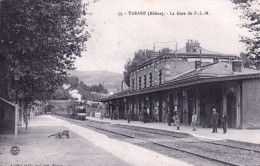 69 - Rhone -  TARARE - Gare Du P L M - Train Vapeur Entrant En Gare - Tarare