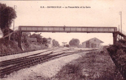16 - Charente -  BARBEZIEUX SAINT HILAIRE - La Passerelle Et La Gare - Otros & Sin Clasificación