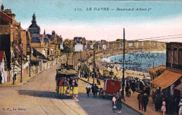 76 -  LE HAVRE - Boulevard Albert Ier - Tramway - Autres & Non Classés