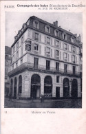 75 - PARIS 02 - Compagnie Des Indes - Manufacture De Dentelles - Maison De Vente  - 80 Rue De Richelieu - Paris (02)