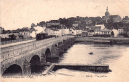 70 - Haute Saone -  GRAY - Vue Generale - Tramway Vapeur Sur Le Pont - Gray