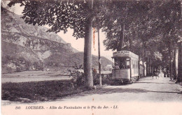 65 - Hautes Pyrennees - LOURDES - Allée Du Funiculaire Et Le Pic Du Jer - Lourdes