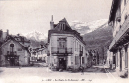 65 - Haute Pyrenees -  LUZ - La Route De Saint Sauveur - Luz Saint Sauveur