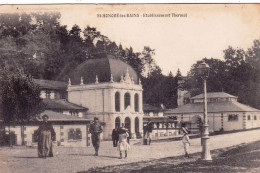 58 - Nievre -  SAINT HONORE Les BAINS -  Etablissement Thermal - Saint-Honoré-les-Bains