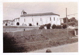 Photo 9.0 X 6.3 - BIDART  (64 )  L église Et Le Cimetiere   - Aout 1934 - Places