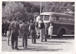 Photo 8.2 X 6.0 - Algerie -  ALGER - Sortie En Autocar De Tourisme Et Travail - Novembre 1953 - Places