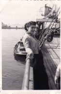 Photo 8.6 X 6.0  - Port De Marseille A Bord Du Sidi Mabrouk Direction Alger - Octobre 1953 - Orte