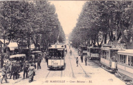 13 - MARSEILLE - Cours Belsunce - Tramways - Canebière, Centro