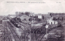 71 - Saone Et Loire -  MONTCHANIN Les MINES - Vue Panoramique De La Gare - Andere & Zonder Classificatie