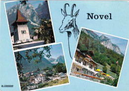 74 - Haute Savoie -  NOVEL - L Eglise - Hotel Du Clozet - Vue Generale - Other & Unclassified