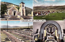 26 - Drome -  VASSIEUX  En VERCORS - Eglise - Cimetiere - Interieur De L Eglise - Autres & Non Classés