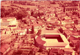 32 - Gers -  EAUZE - Vue Generale Aerienne - Les Arenes Et Le Groupe Scolaire - Autres & Non Classés