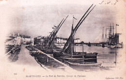 13 - MARTIGUES - Le Port De Ferriere - Groupe De Tartanes - Carte Precurseur - Martigues