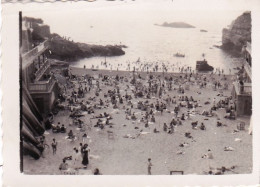 Photo 4.5 X 6.5 - BIARRITZ - La Plage - Aout 1934 - Luoghi